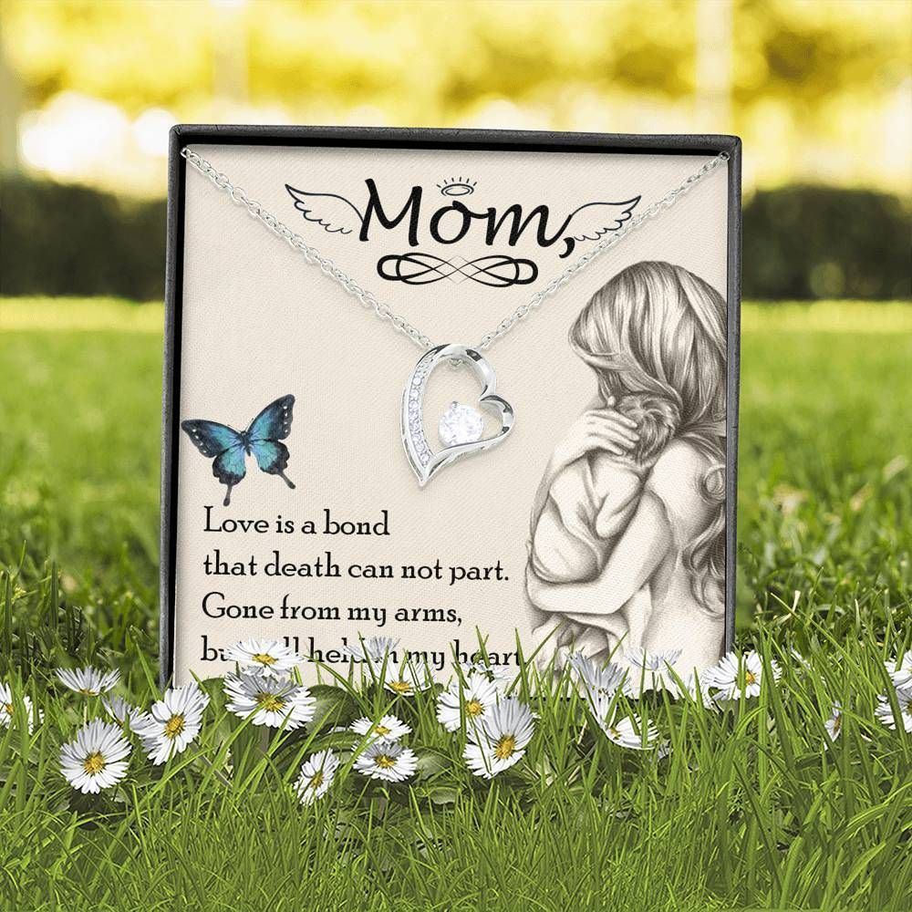 Death Can Not Part Forever Love Necklace Gifts For Mom