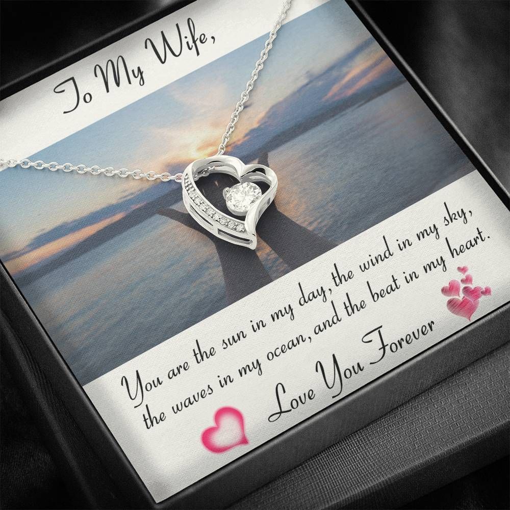 The Beat In My Heart Forever Love Necklace Gift For Wife