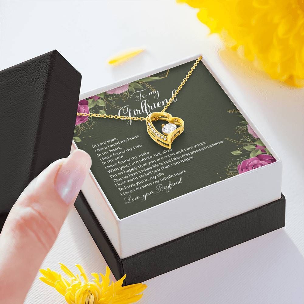 I've Found My Home In My Heart Forever Love Necklace Gift For Hers