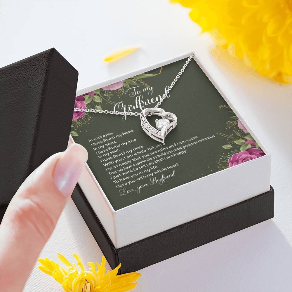 I've Found My Home In My Heart Forever Love Necklace Gift For Hers