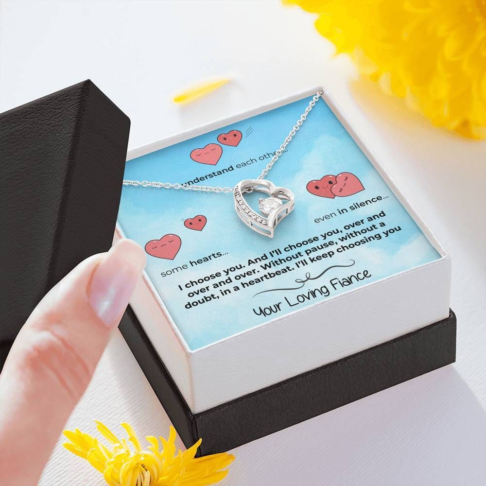 Some Hearts Understand Each Other Forever Love Necklace Gift For Wife