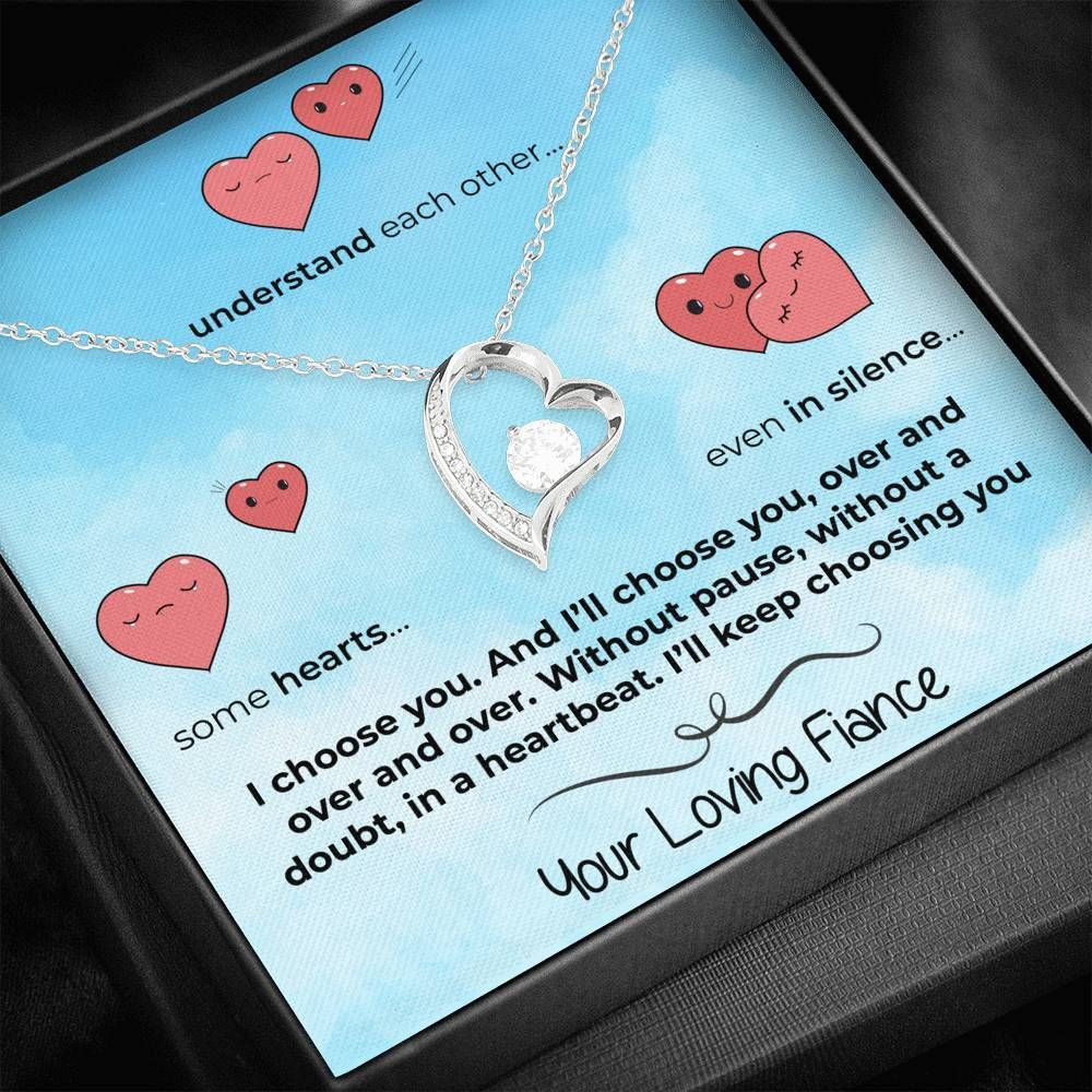 Some Hearts Understand Each Other Forever Love Necklace Gift For Wife