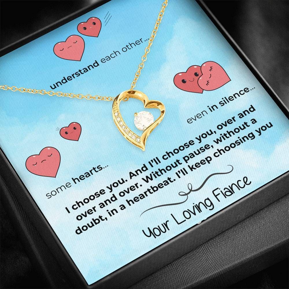 Some Hearts Understand Each Other Forever Love Necklace Gift For Wife