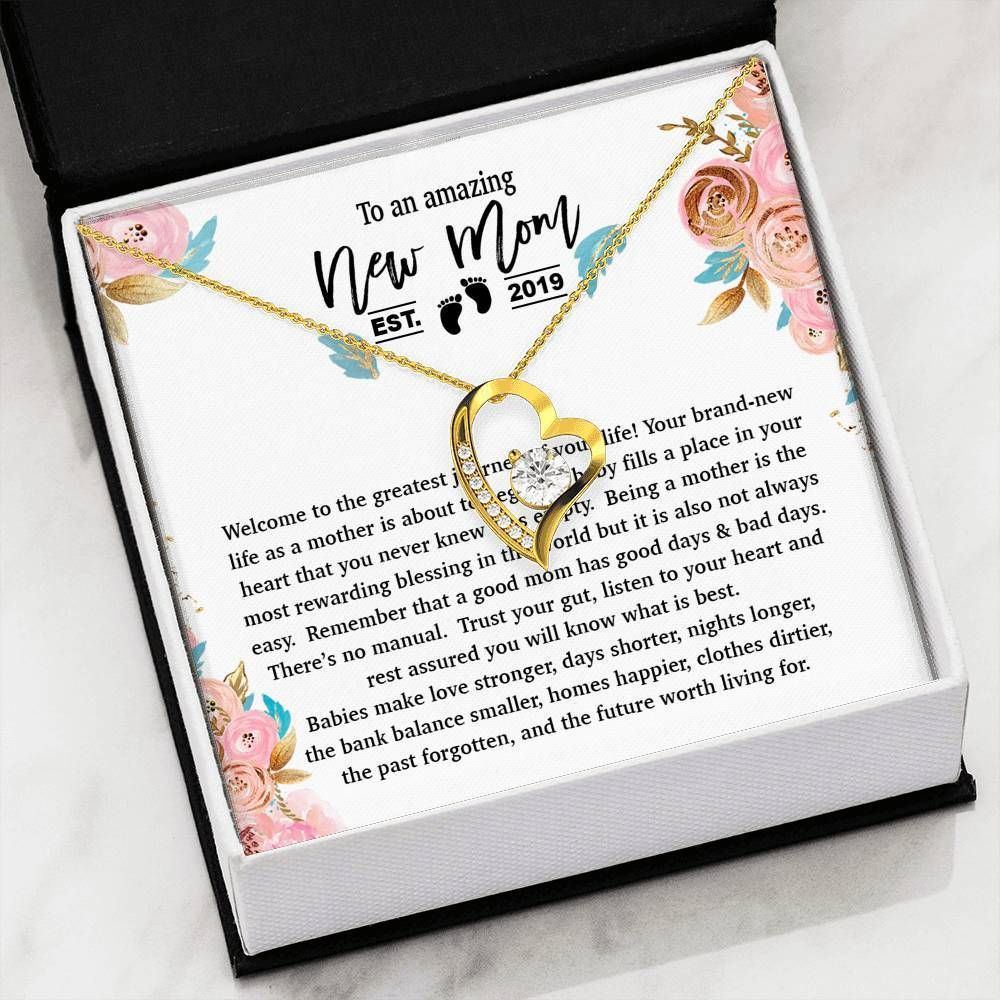 Your Brand New Life Forever Love Necklace Gift For New Mama