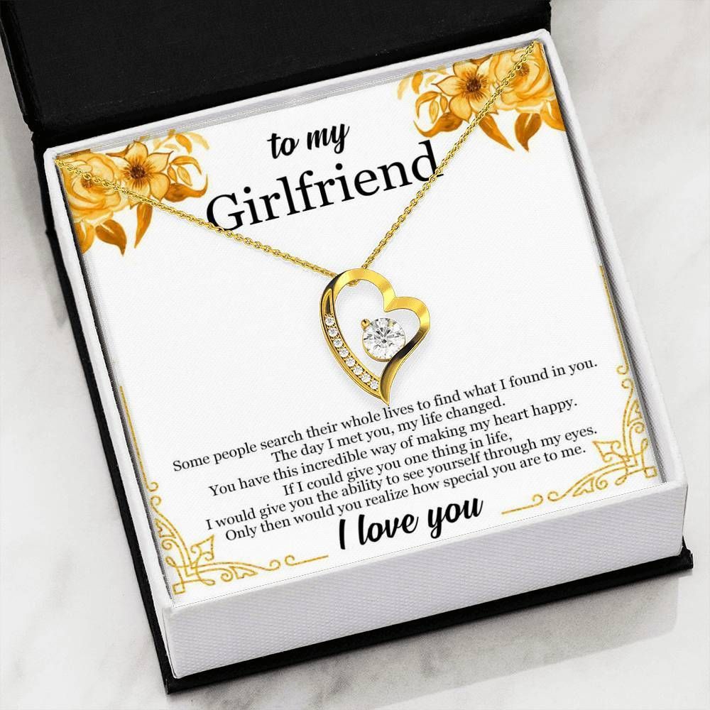 How Special You Are To Me Gift For Girlfriend Forever Love Necklace