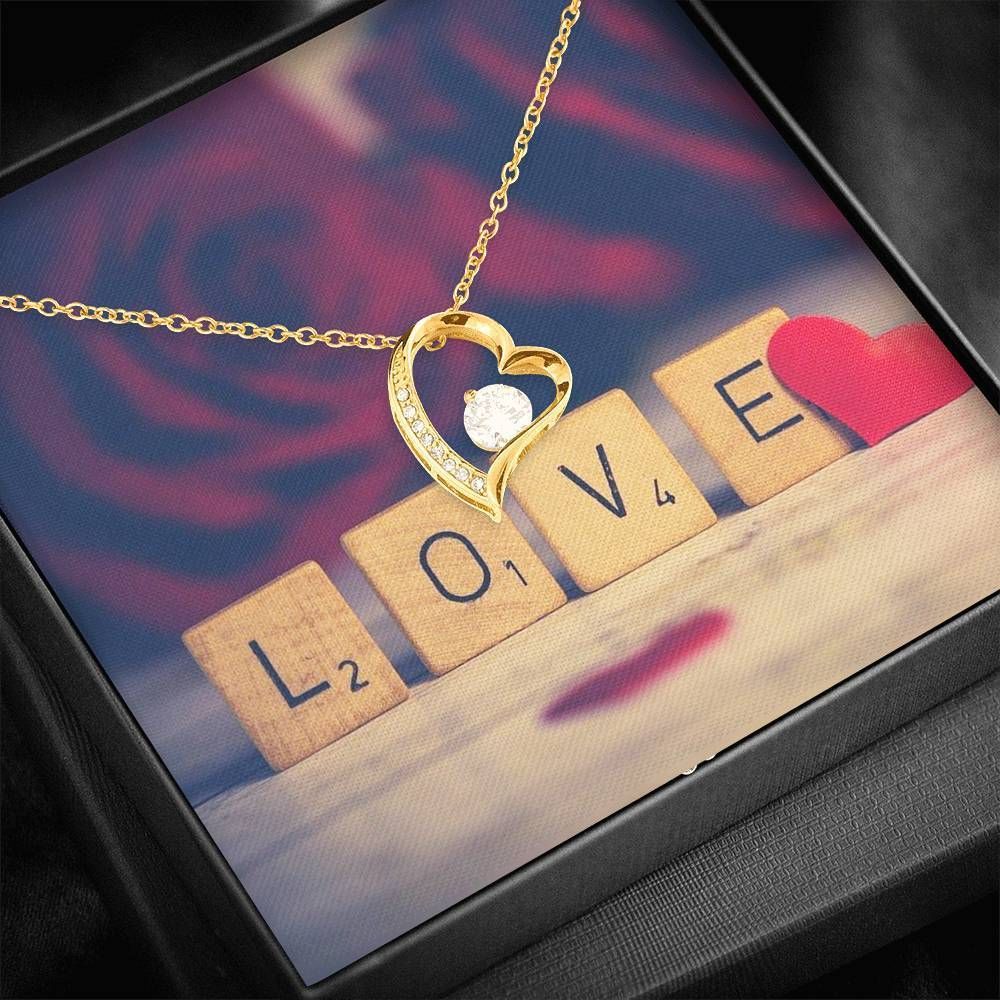 Love Is All We Need Forever Love Necklace Gift For Hers