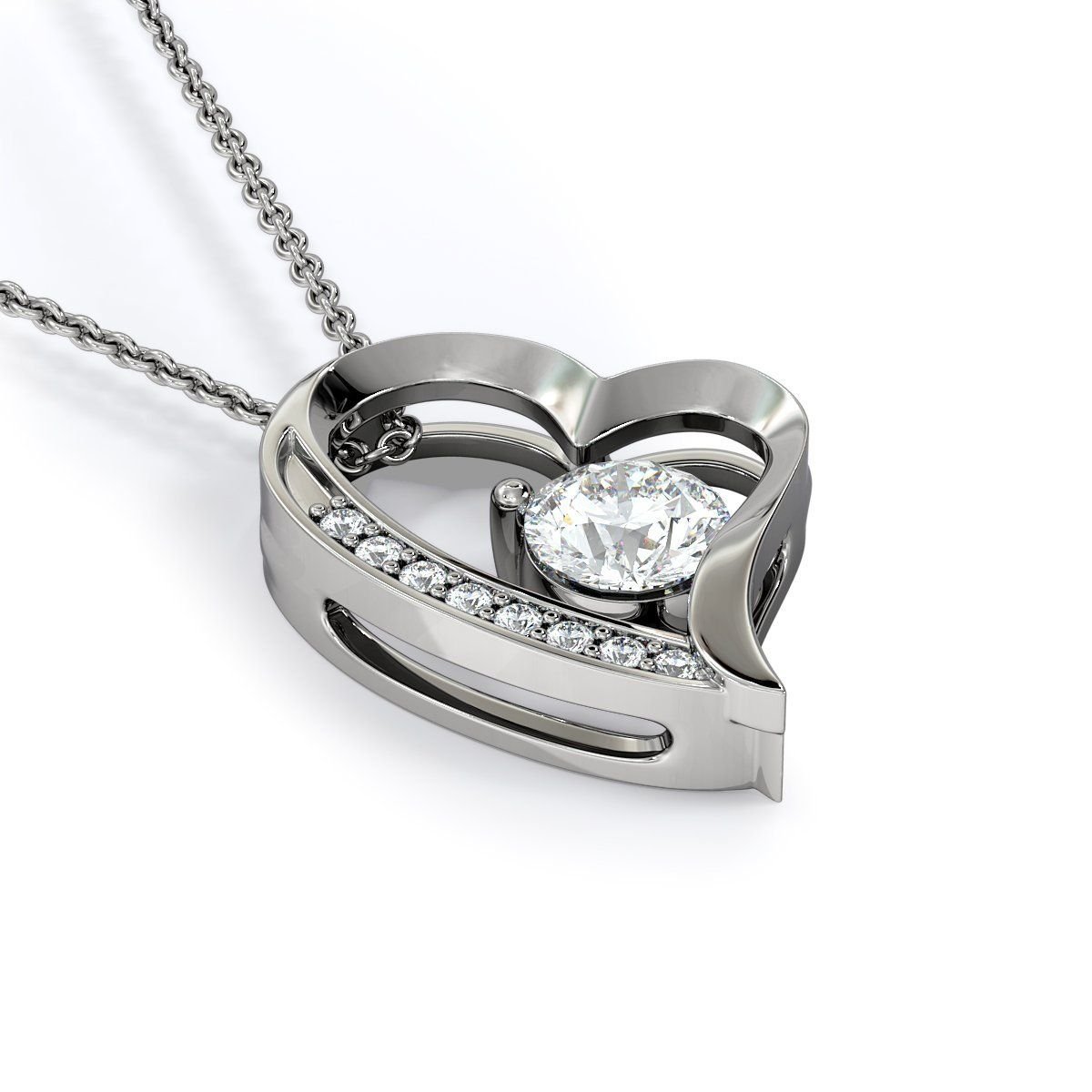 There Is No Pretending I Love You Gift For Wife Forever Love Necklace