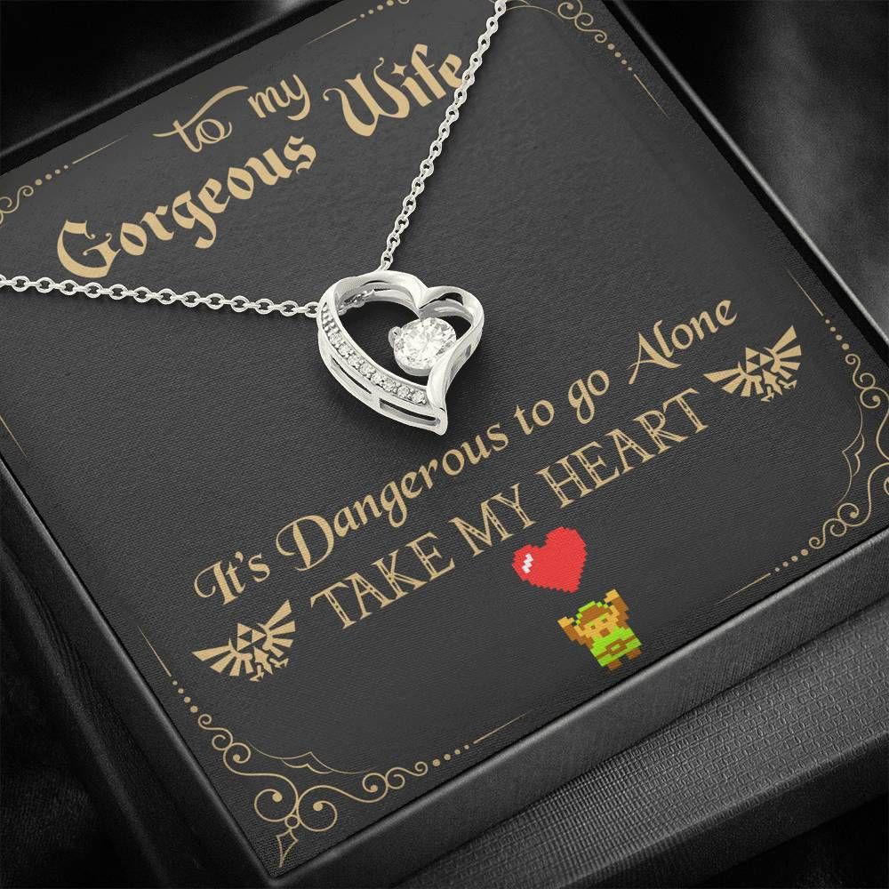 Take My Heart Forever Love Necklace Gift For Life Partner