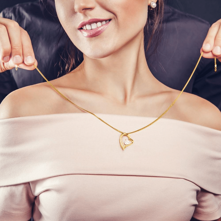 You Feel Loved To The Come Gift For Girlfriend Forever Love Necklace