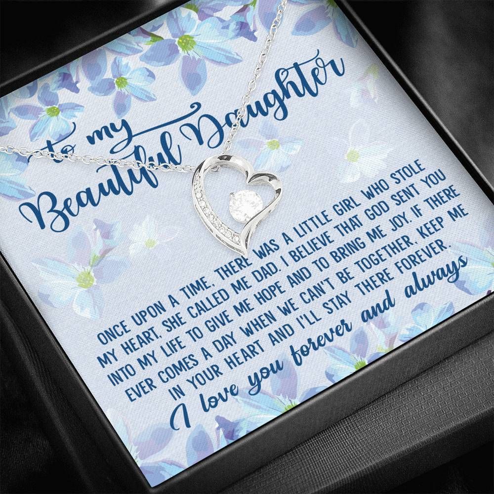 Love You Forever Flower Garden Forever Love Necklace Gift For Daughter