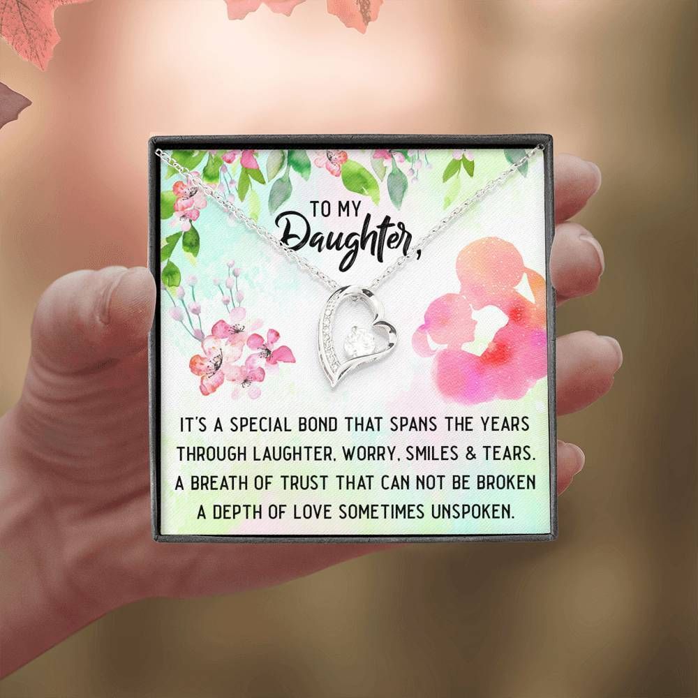 A Breath Of Trust Forever Love Necklace Gift For Daughter