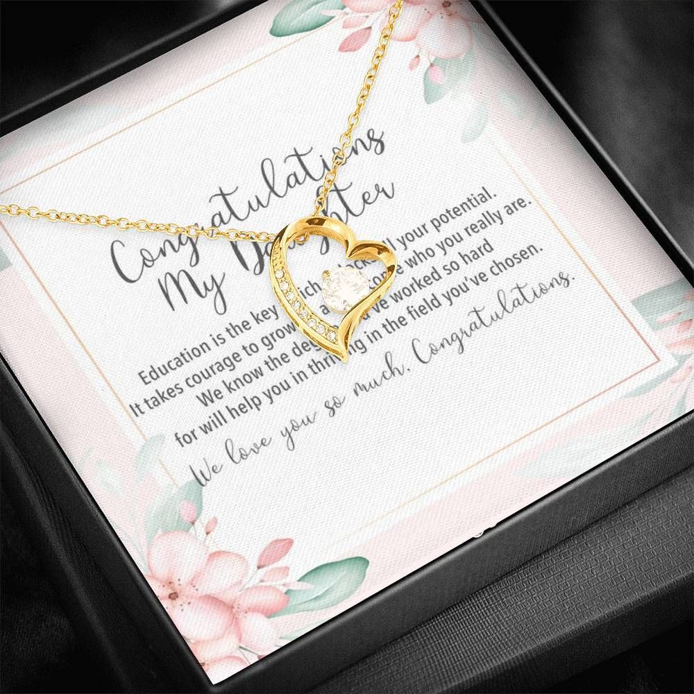 In The Field You've Chosen Forever Love Necklace Gift For Daughter