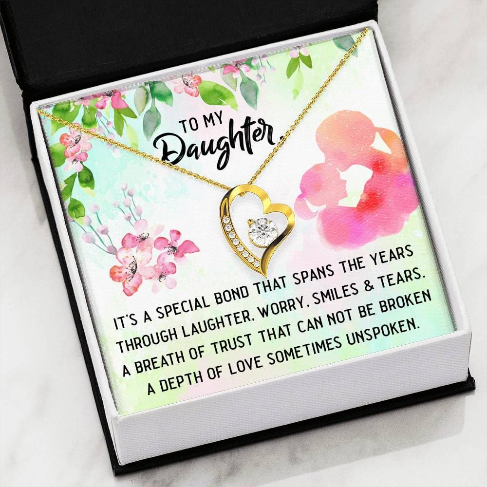 A Breath Of Trust Forever Love Necklace Gift For Daughter