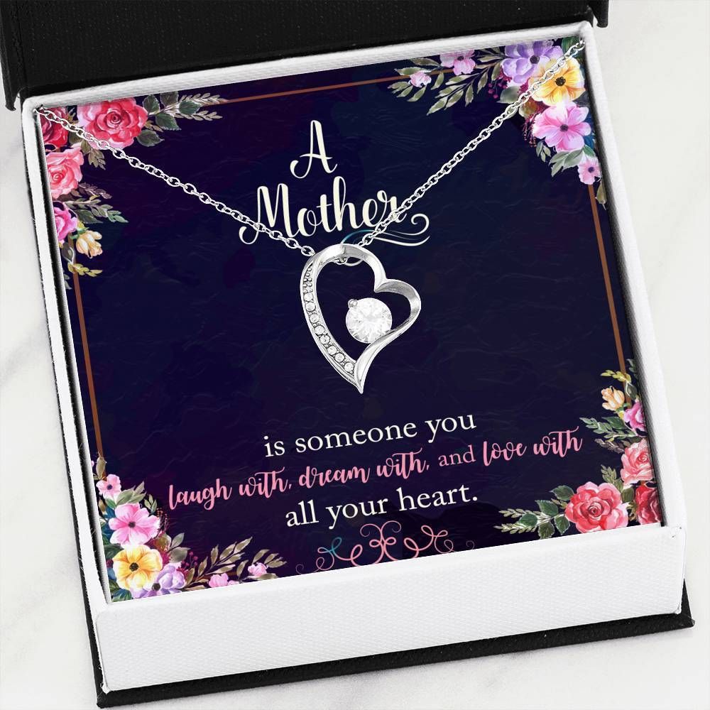 Laugh With Dreams Forever Love Necklace Gift For Mom