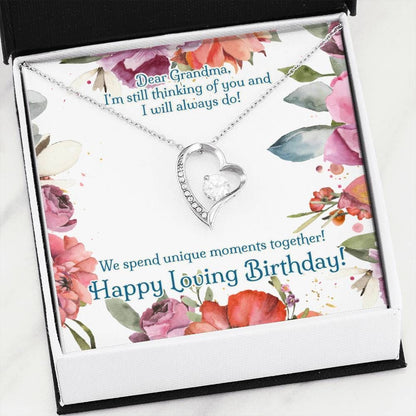 We Spend Unique Moments Together Forever Love Necklace Gift For Women