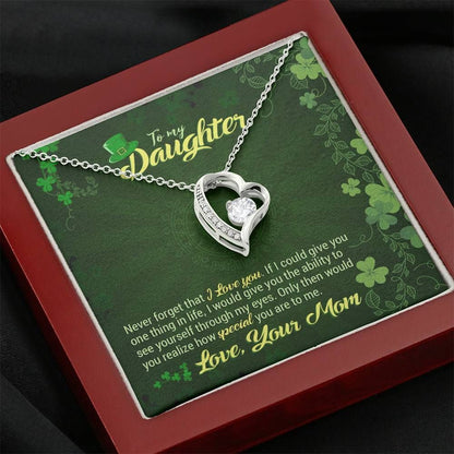 How Special You Are St Patrick's Day Forever Love Necklace Gift For Daughter