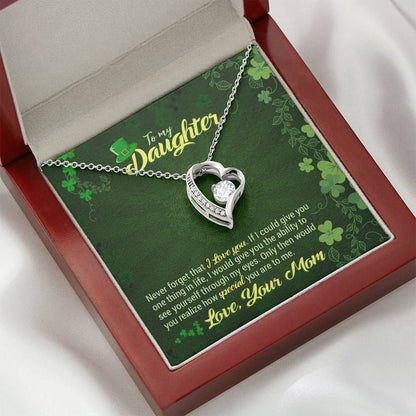 How Special You Are St Patrick's Day Forever Love Necklace Gift For Daughter