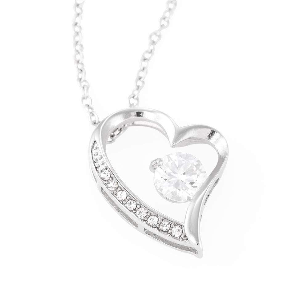 You Mean The World To Me Gift For Girlfriend Forever Love Necklace