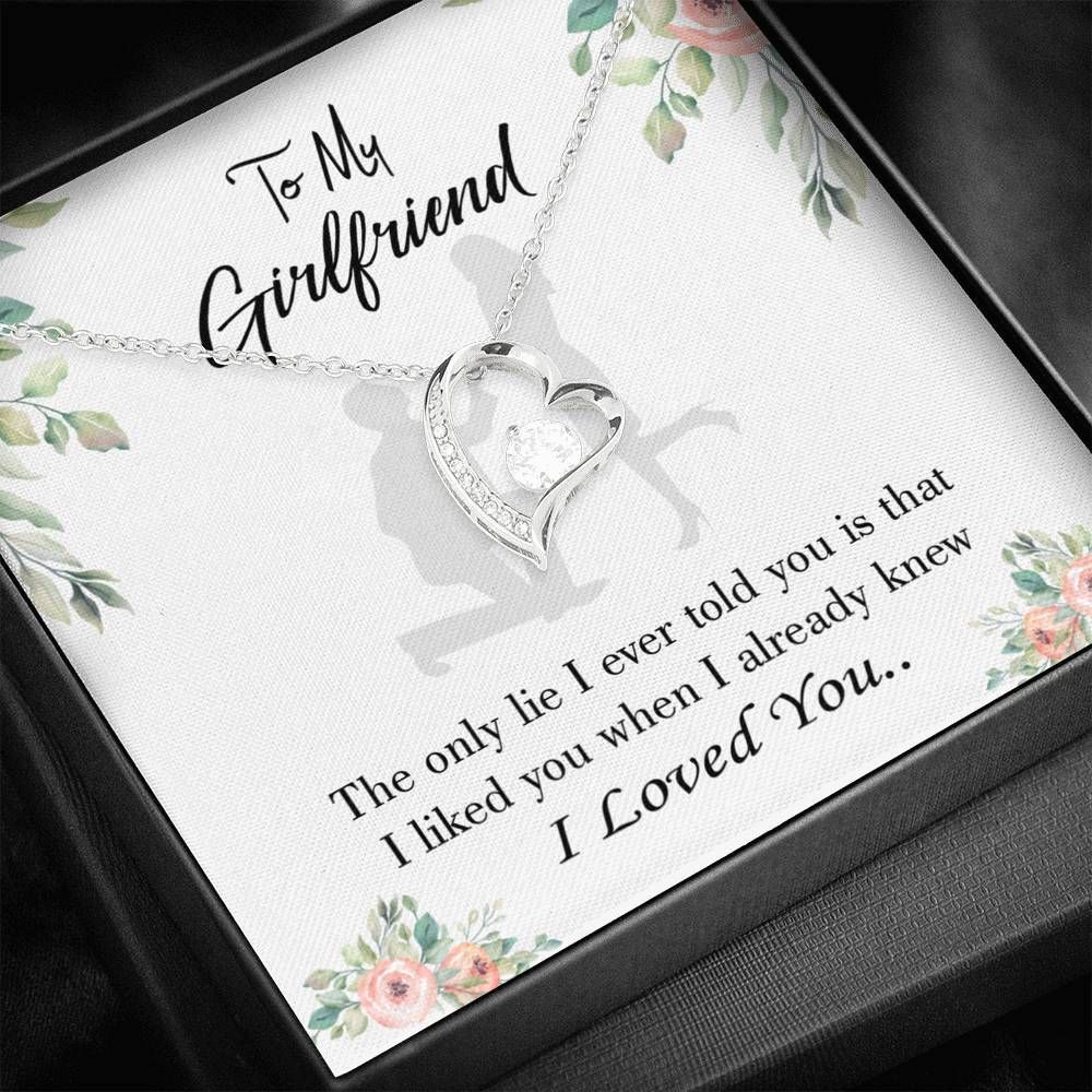 I Loved You Gift For Girlfriend Forever Love Necklace