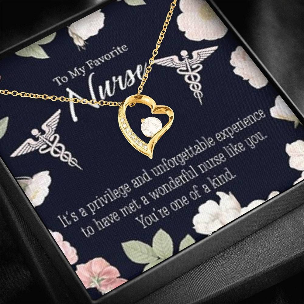 Gift For Nurse Lover You're One Of A Kind Forever Love Necklace