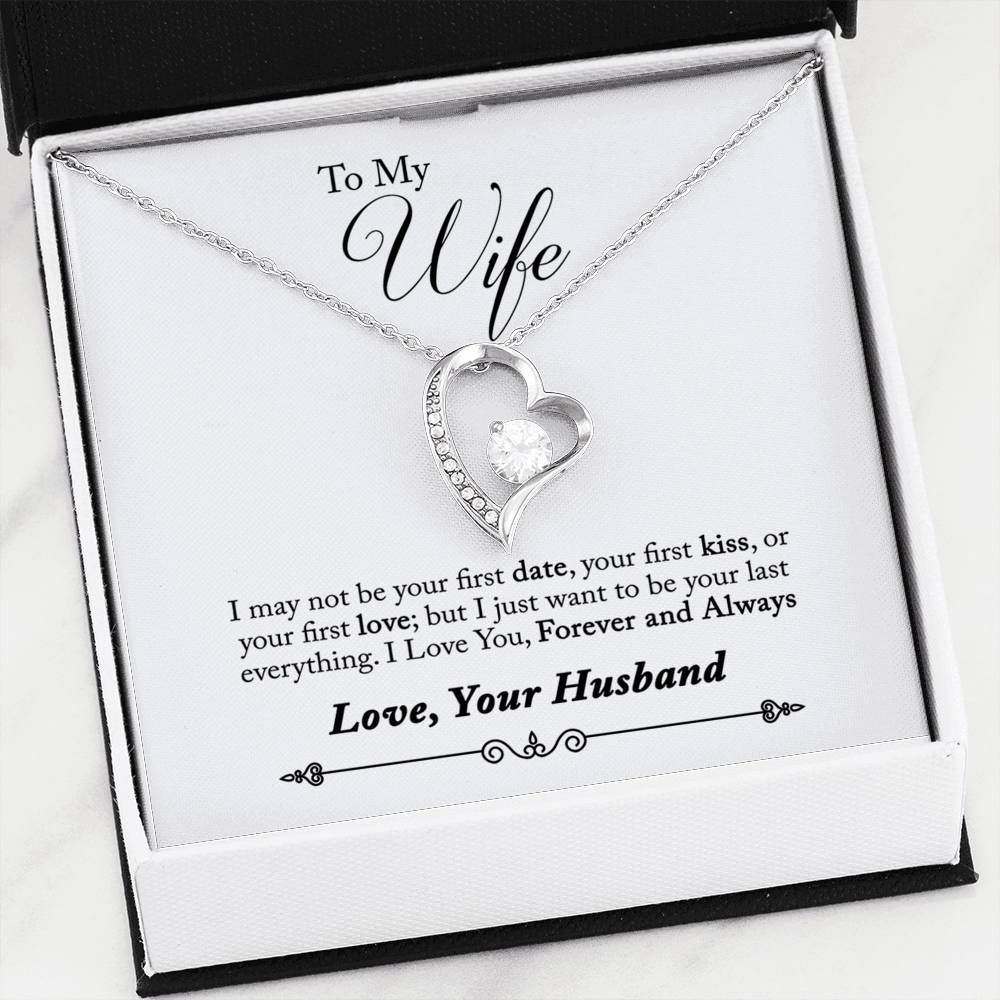 Amazing Gift For Wife Love You Forever And Always Forever Love Necklace