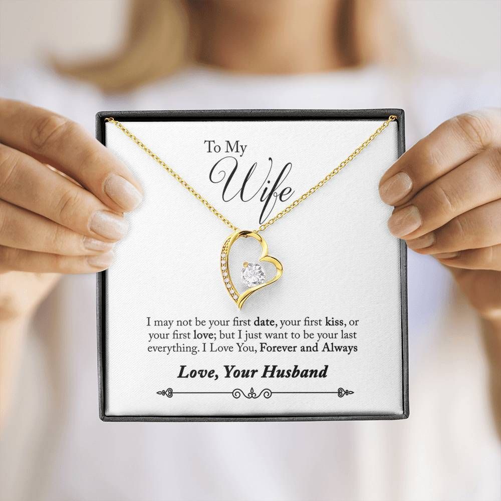 Amazing Gift For Wife Love You Forever And Always Forever Love Necklace