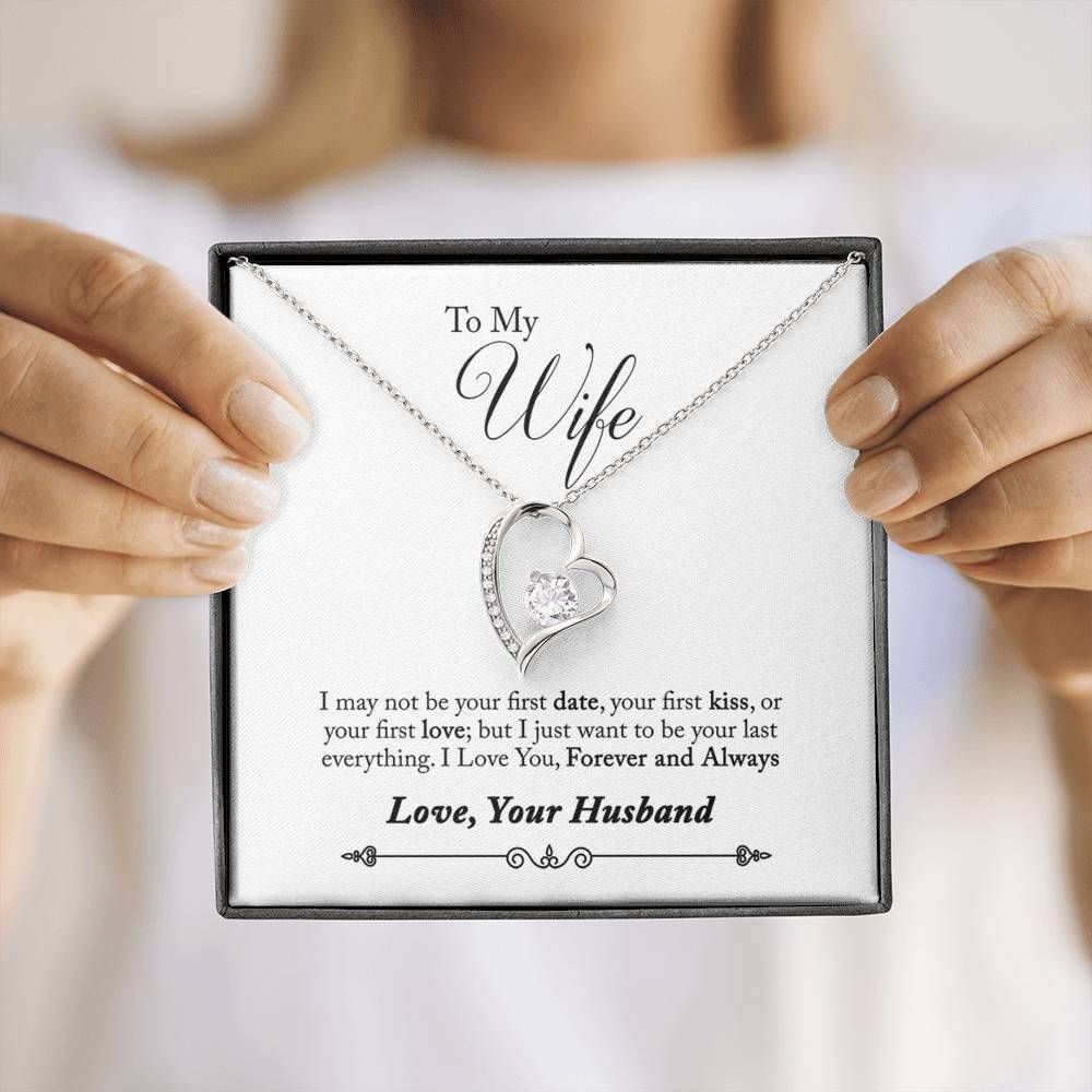 Amazing Gift For Wife Love You Forever And Always Forever Love Necklace