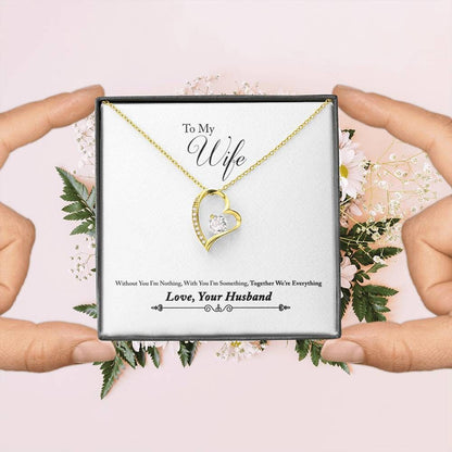 Gift For My Wife Together We're Everything Forever Love Necklace