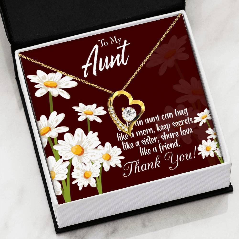 Gift For Aunt Share Love Like A Friend Forever Love Necklace