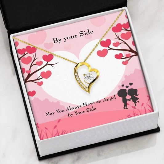 By Your Side Gift For Her Forever Love Necklace