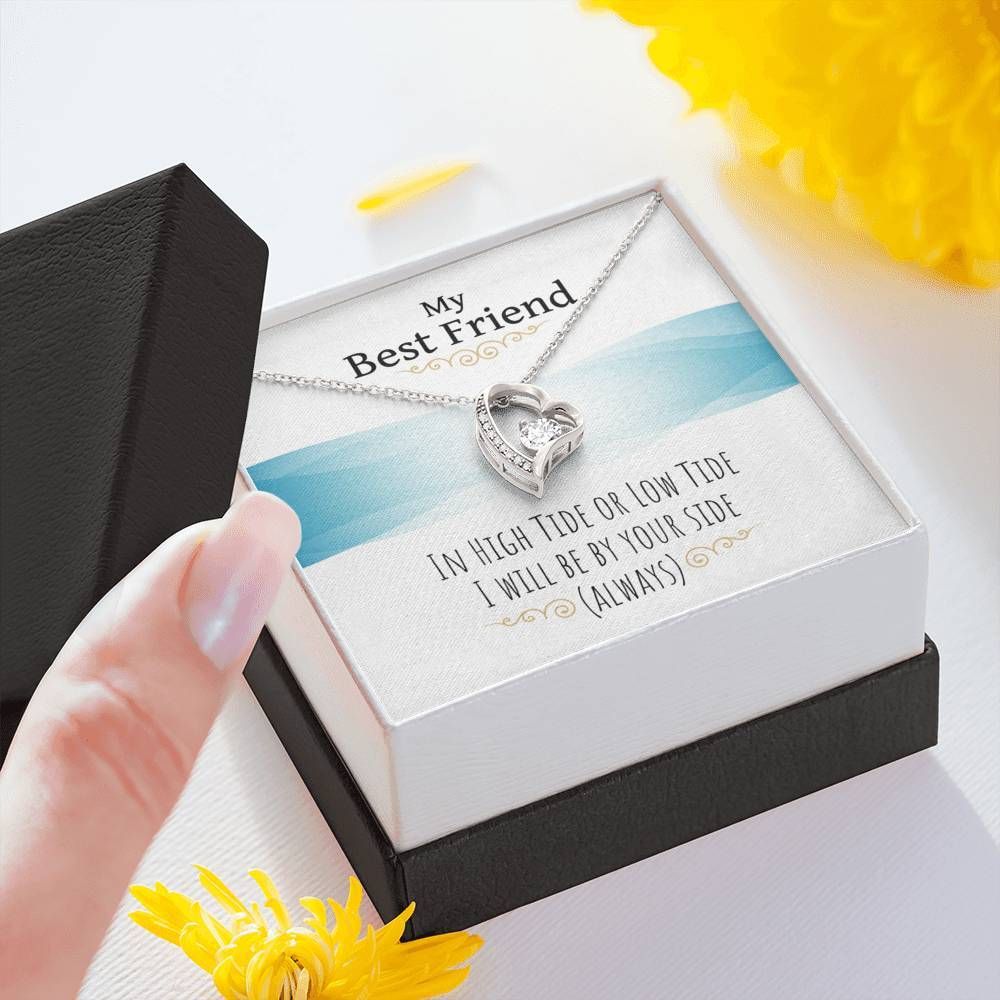 I Will Be By Your Side Gift For BFF Forever Love Necklace