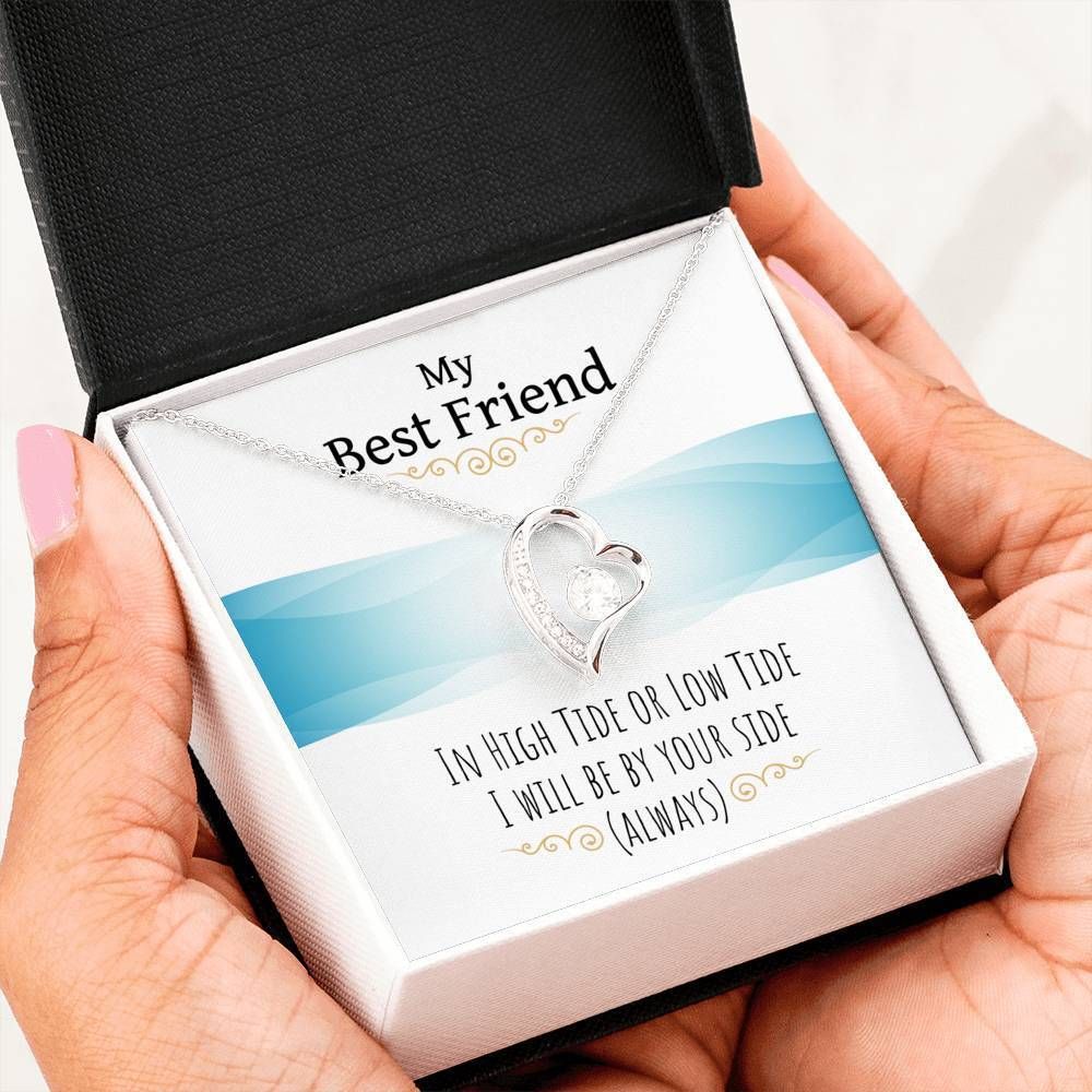 I Will Be By Your Side Gift For BFF Forever Love Necklace