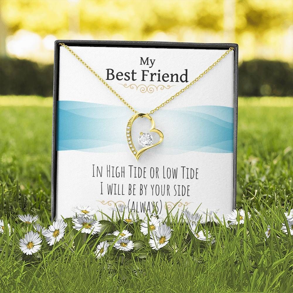 I Will Be By Your Side Gift For BFF Forever Love Necklace