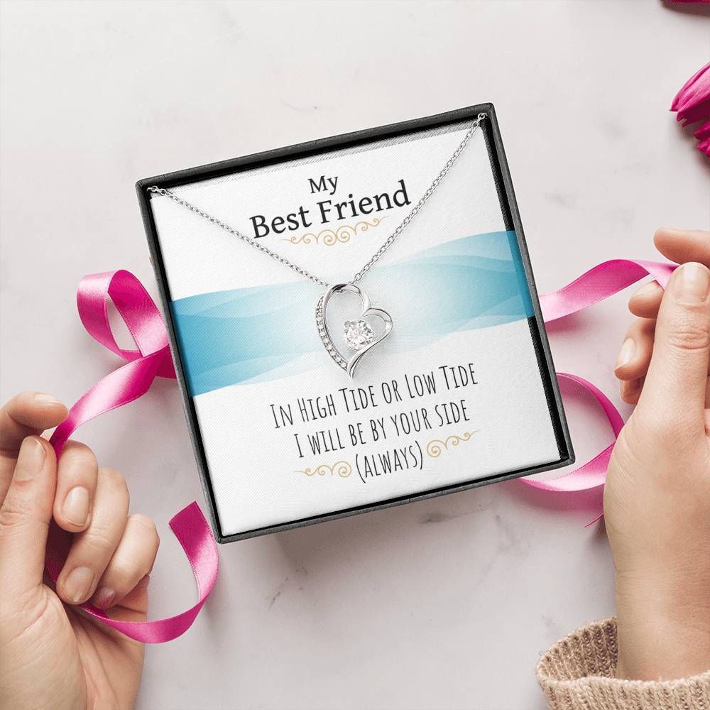 I Will Be By Your Side Gift For BFF Forever Love Necklace