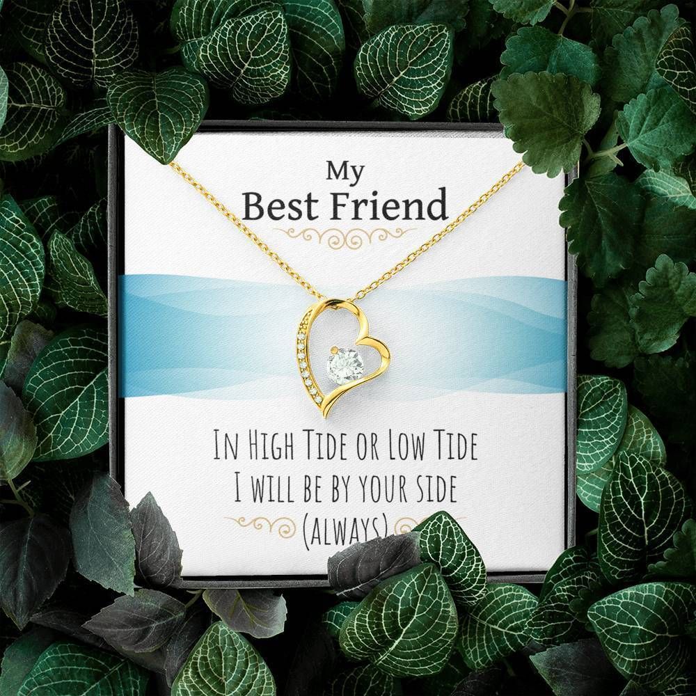 I Will Be By Your Side Gift For BFF Forever Love Necklace