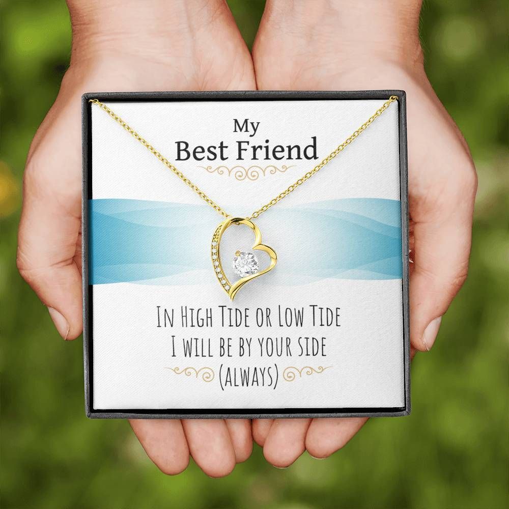 I Will Be By Your Side Gift For BFF Forever Love Necklace