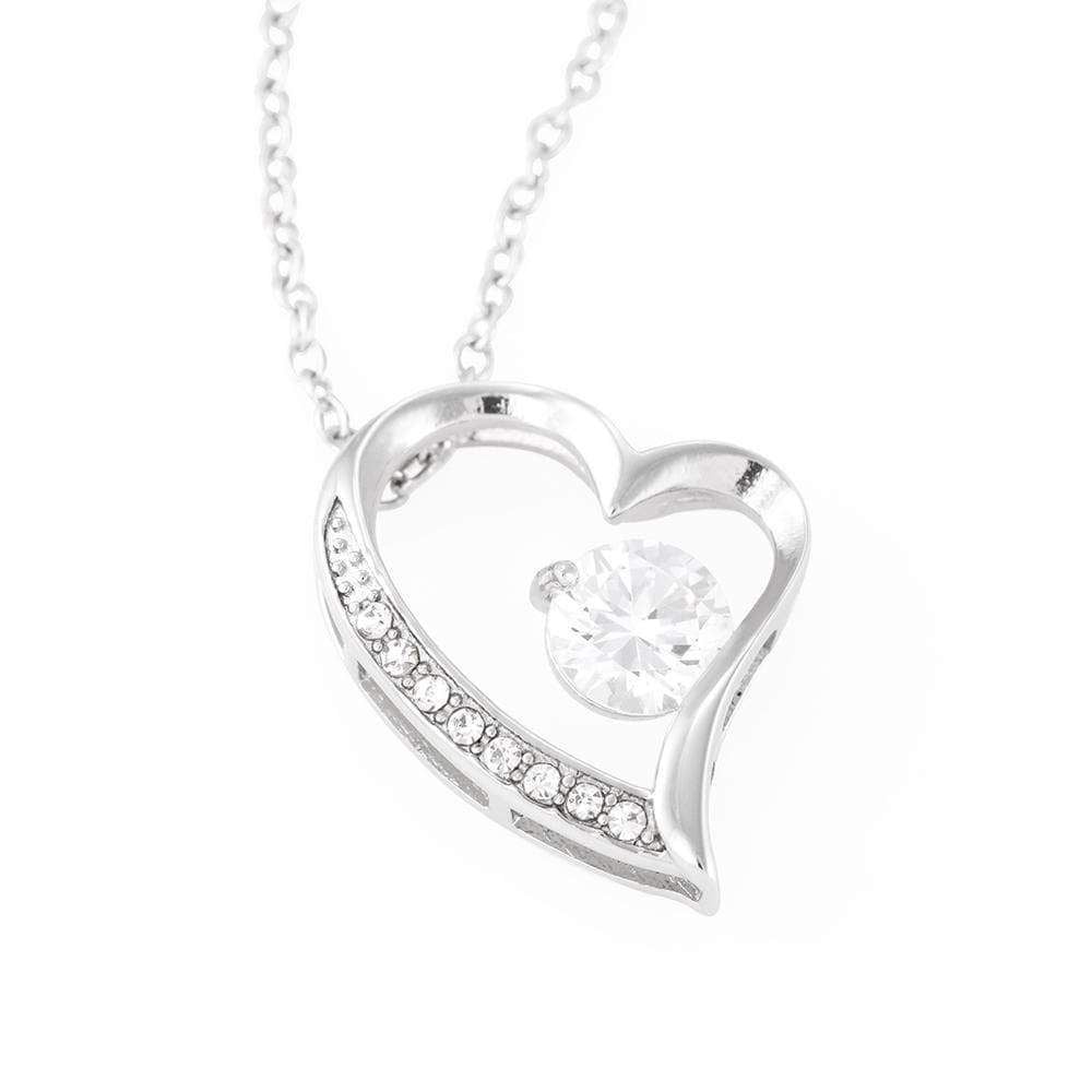 Girlfriend Birthday Gift Happy Birthday Stainless Forever Love Necklace