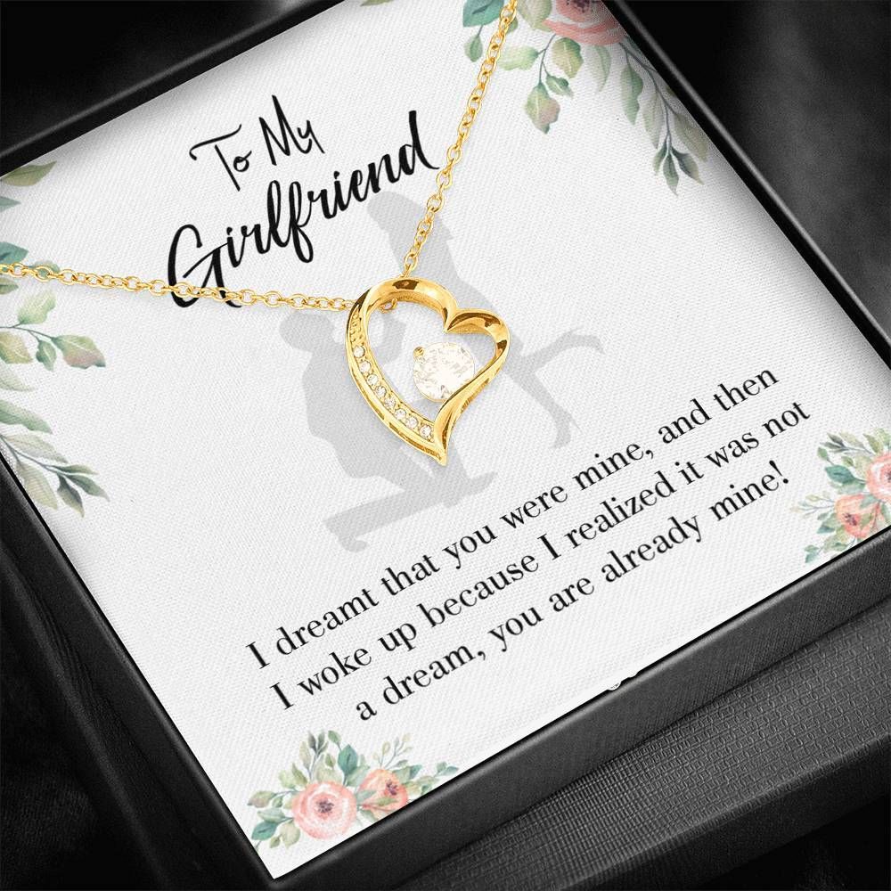 You Are Already Mine Gift For Girlfriend Forever Love Necklace