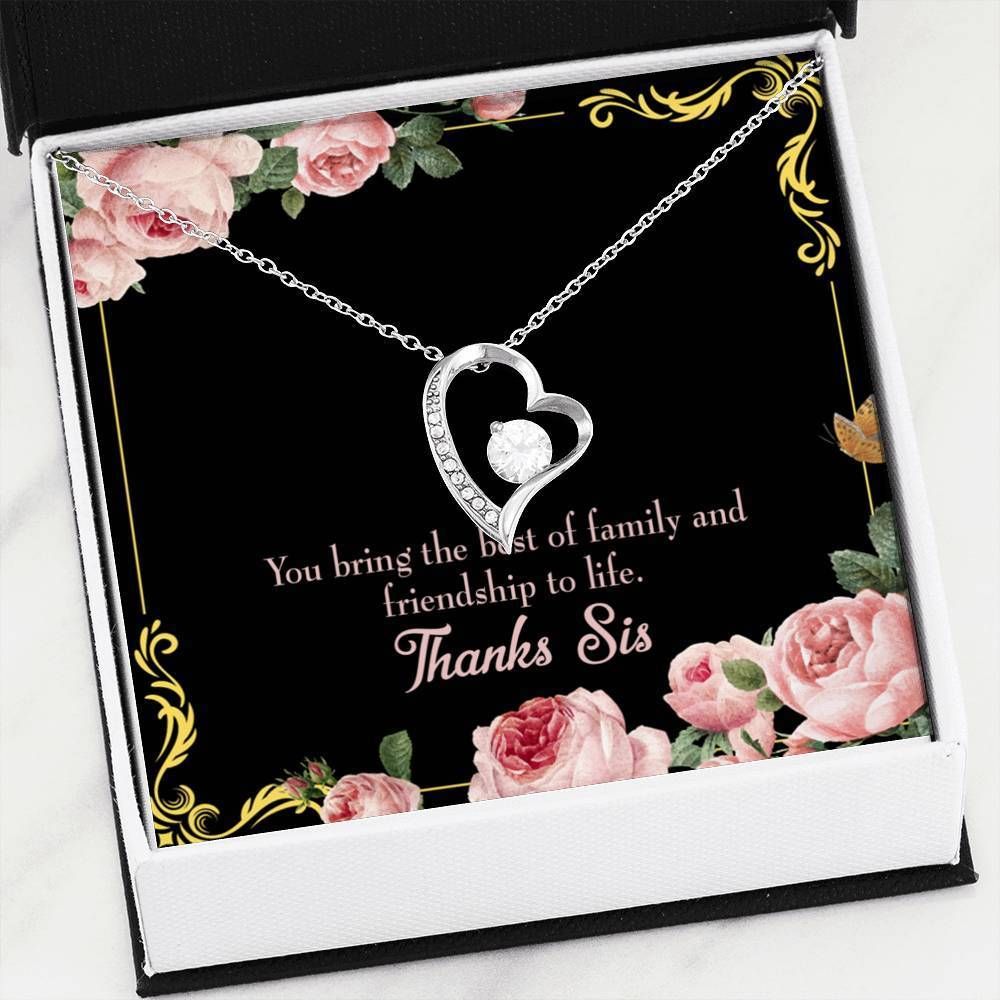 You Bring The Love Of Family Forever Love Necklace Gift For Sister Forever Love Necklace Forever Love Necklace