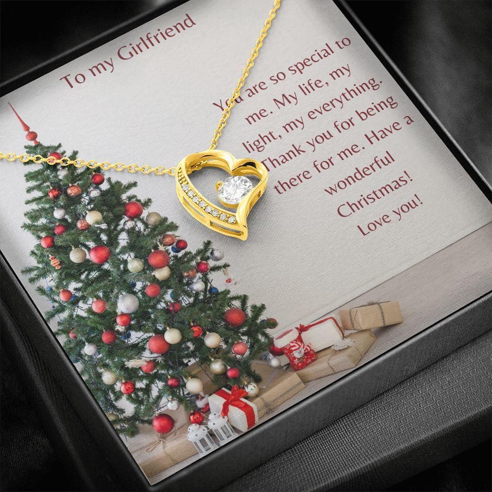 You Are My Life Gift For Girlfriend Forever Love Necklace