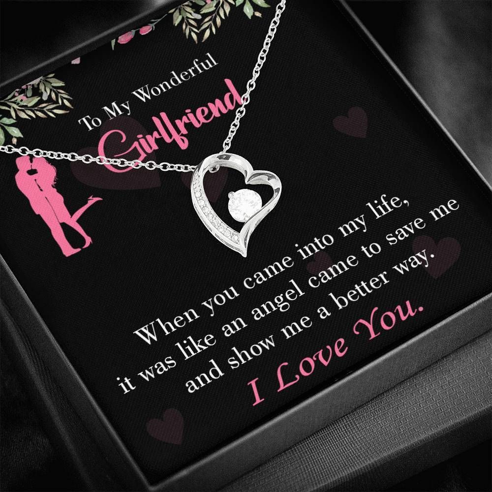 You Came Into My Life Gift For Girlfriend Forever Love Necklace