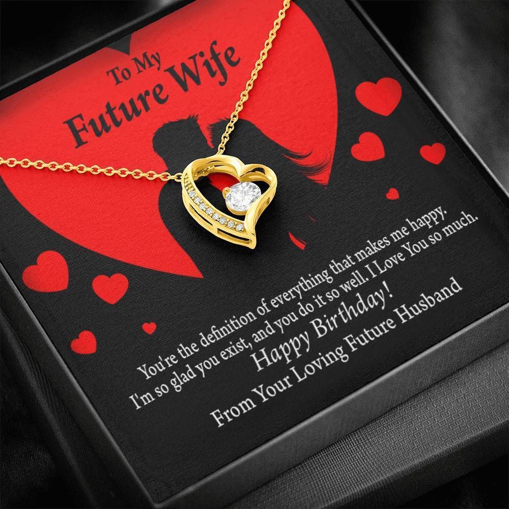 The Definition Of Everything Forever Love Necklace Gift For Wife Future Wife