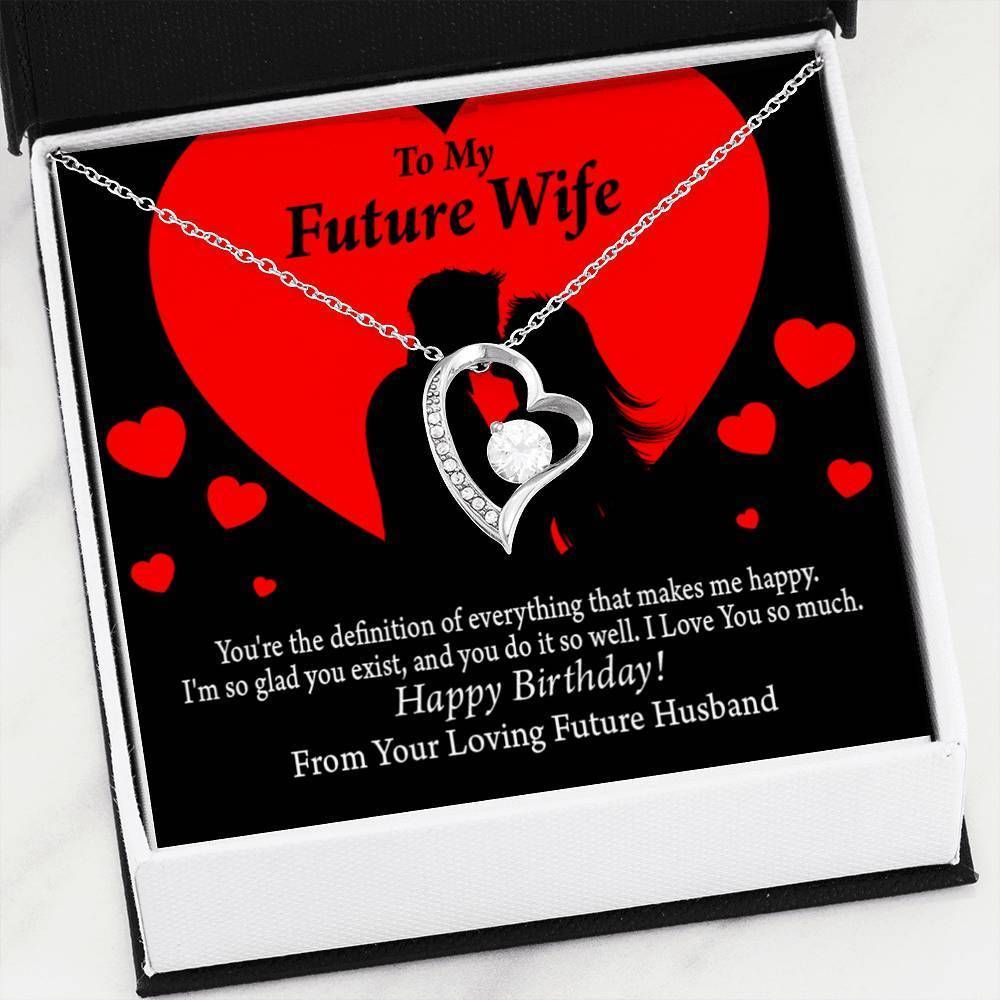 The Definition Of Everything Forever Love Necklace Gift For Wife Future Wife