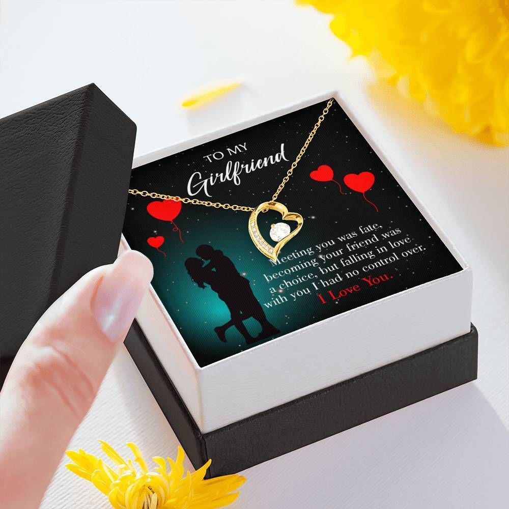 Meeting You Was Fate Gift For Girlfriend Forever Love Necklace