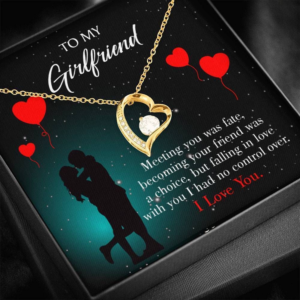 Meeting You Was Fate Gift For Girlfriend Forever Love Necklace