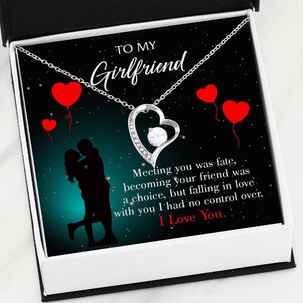 Meeting You Was Fate Gift For Girlfriend Forever Love Necklace