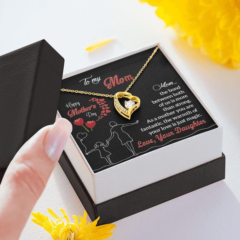 To My Mom Happy Mother's Day You Are Fantastic Forever Love Necklace