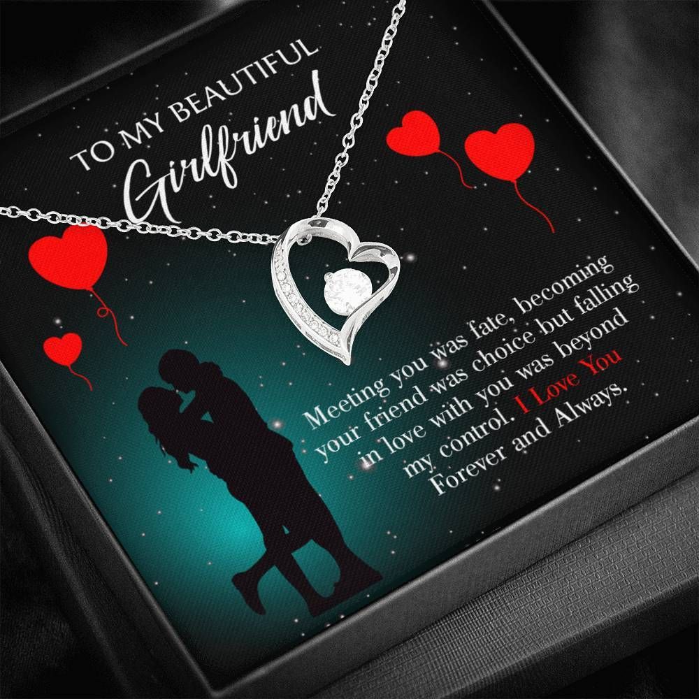 Falling In Love With You Gift For Girlfriend Forever Love Necklace