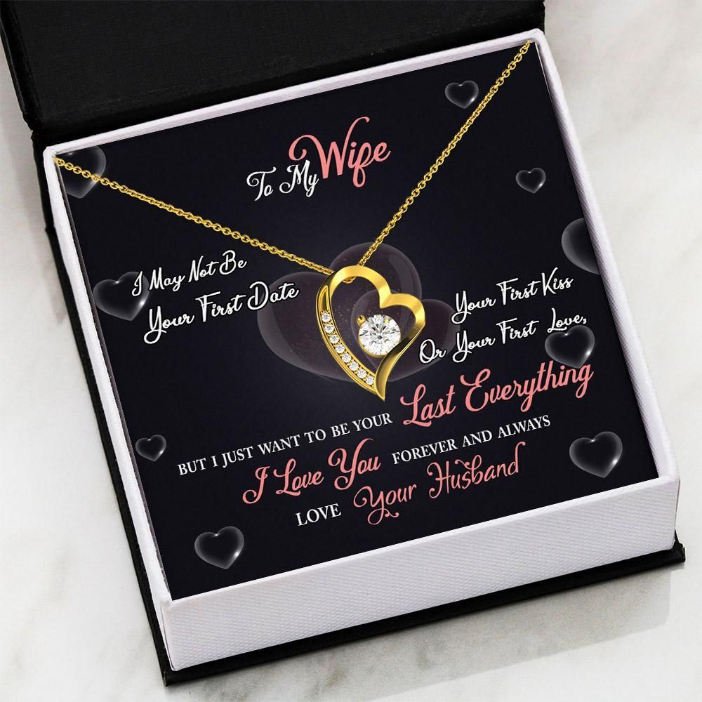 Heart Bubble Forever Love Necklace Gift For Wife Your Last Everything