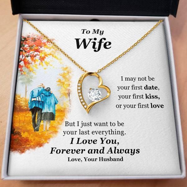 The Old Age Love You Forever Forever Love Necklace Gift For Wife